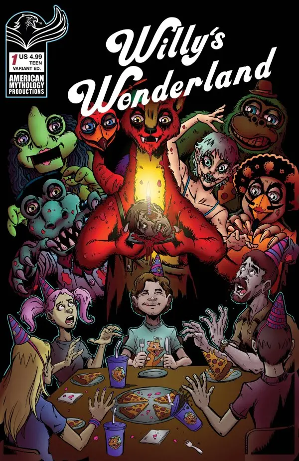 Willy's Wonderland Prequel #1-4 Complete Set #2 Nm 1