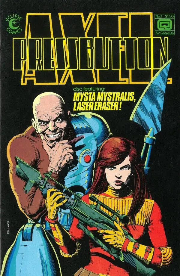 Axel Pressbutton (Vol 1) #1 Vf 1