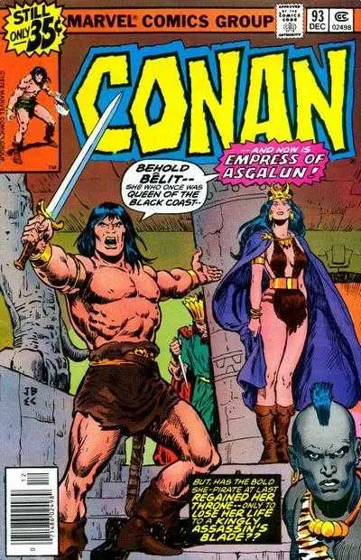 Conan The Barbarian (Vol 1) #93 Vg 1