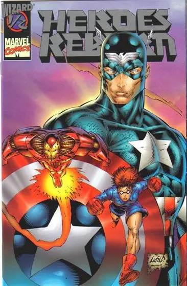 Heroes Reborn (Wizard Magazine) #½ Silver Logo Cover Nm 1