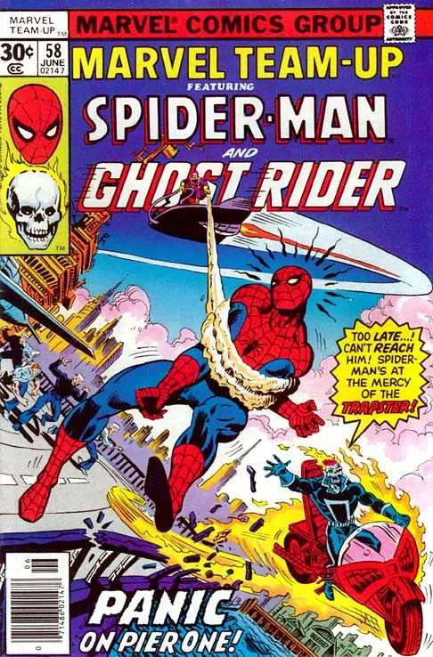 Marvel Team-Up Spider-Man And Ghost Rider (Vol 1) #58 Gd 1
