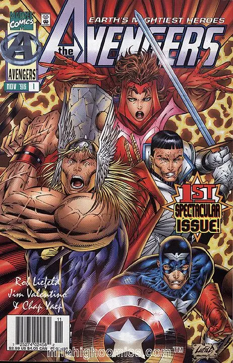 The Avengers (Vol 2) #1 Vf 1