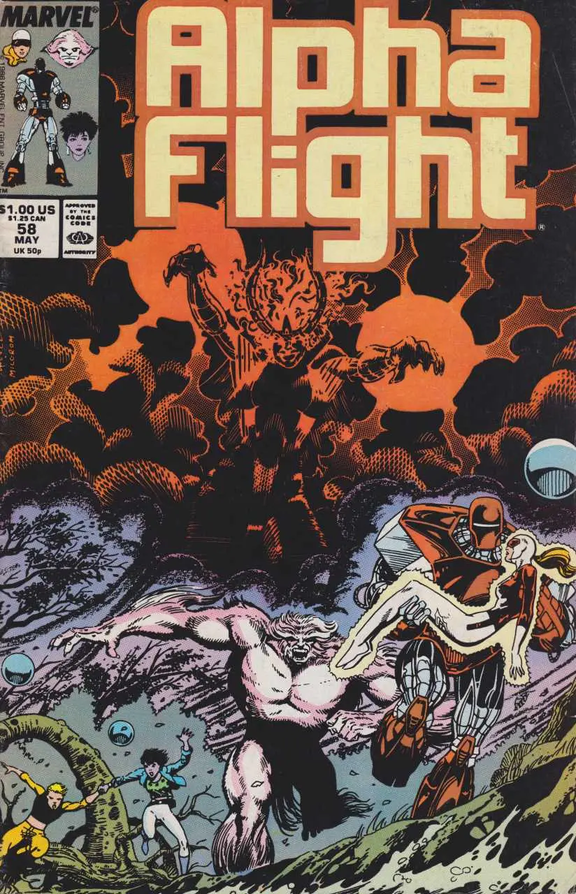 Alpha Flight (Vol 1) #58 Nm 1