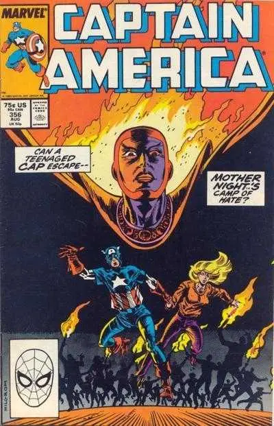 Captain America (Vol 1) #356 Vf 1