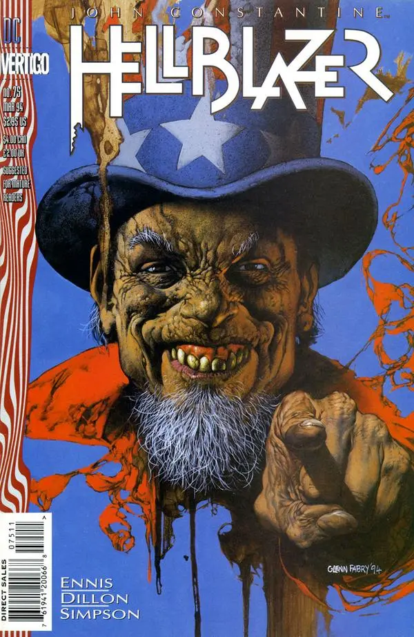 Hellblazer (Vol 1) #75 Vf 1