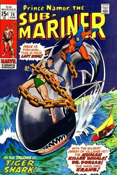 Sub-Mariner (Vol 1) #24 Gd 1