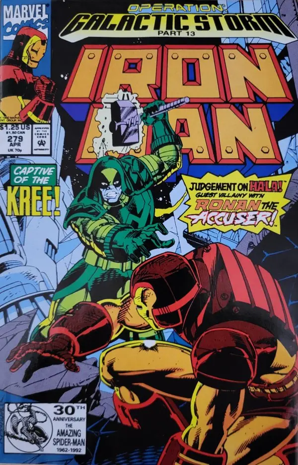 Iron Man (Vol 1) #279 Vf 1