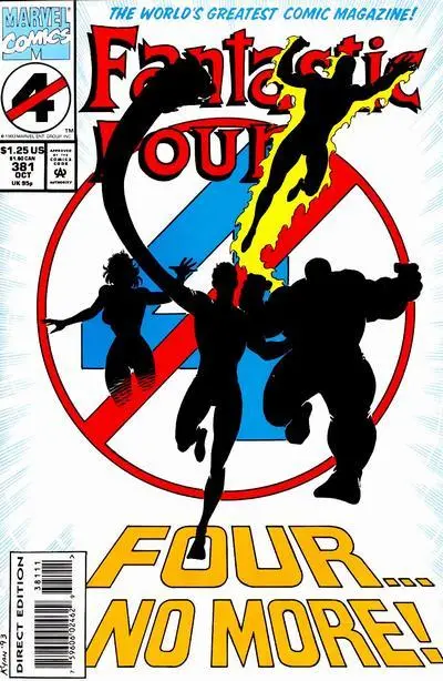 Fantastic Four (Vol 1) #381 Vf 1