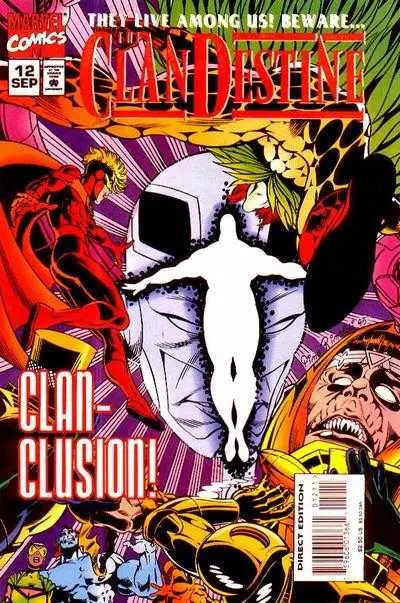 The Clandestine (Vol 1) #12 Vf 1