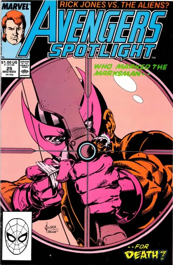 Avengers Spotlight (Vol 1) #25 Vf 1
