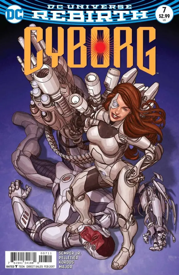 Cyborg (Vol 2) #7 Vf 1