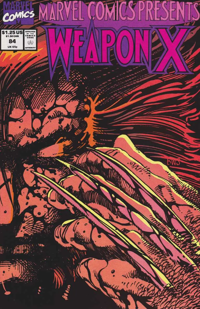 Marvel Comics Presents Wolverine #84 Gd 1