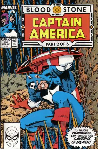 Captain America (Vol 1) #358 Nm 1