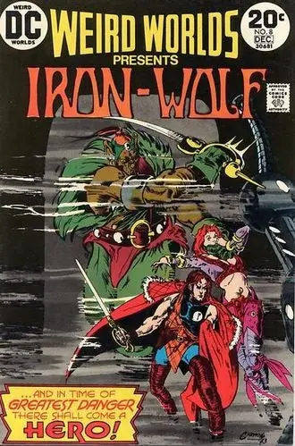 Weird Worlds Presents Iron-Wolf (Vol 1) #8 Vf 1