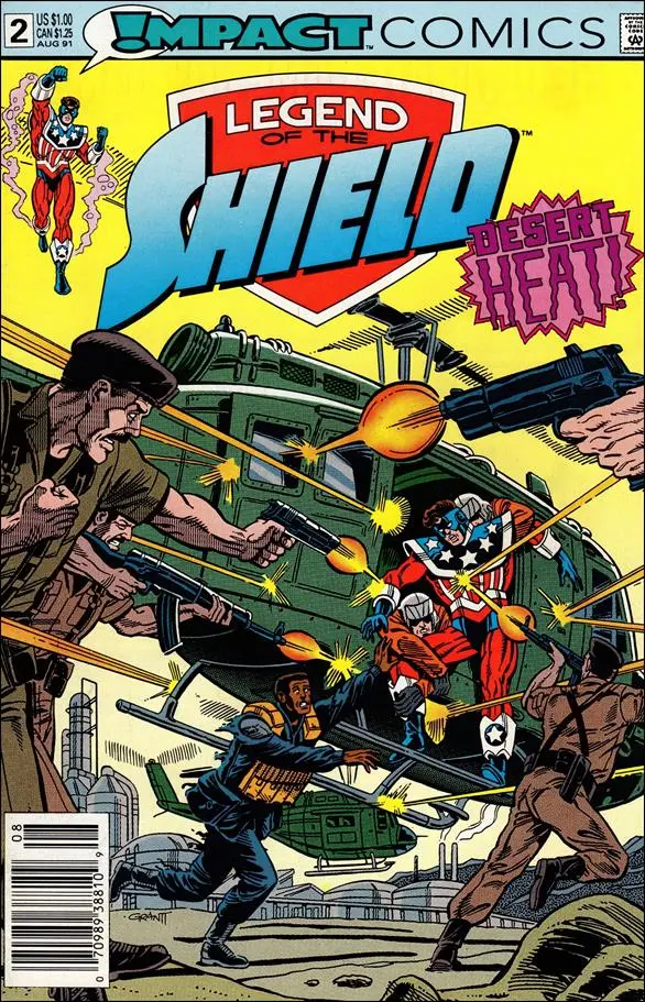 Legend Of The Shield (Vol 1) #2 Vf 1