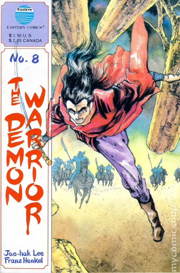 The Demon Warrior (Vol 1) #8 Vf/Fn 1
