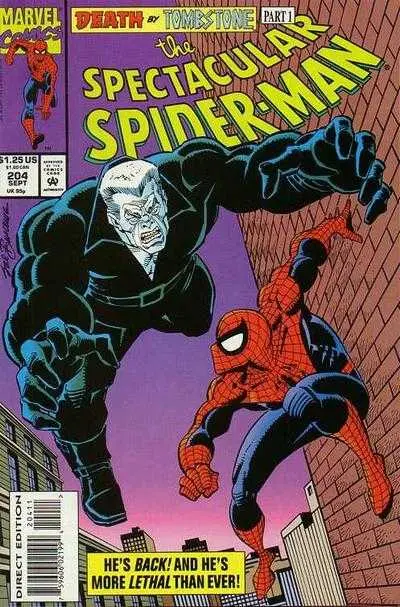 Peter Parker, The Spectacular Spider-Man (Vol 1) #204 Vf 1