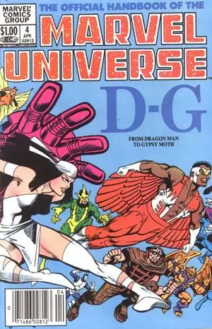 Official Handbook Of The Marvel Universe (1983-1984 Marvel) #4 Nm 1