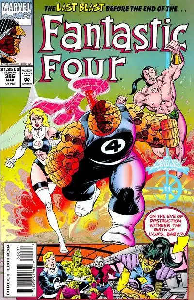 Fantastic Four (Vol 1) #386 Vf 1