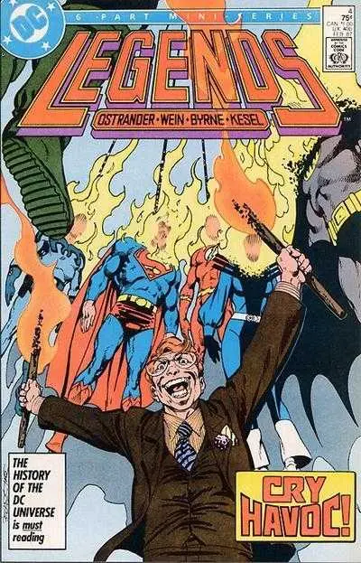 Legends (Vol 1) #4 Vf 1
