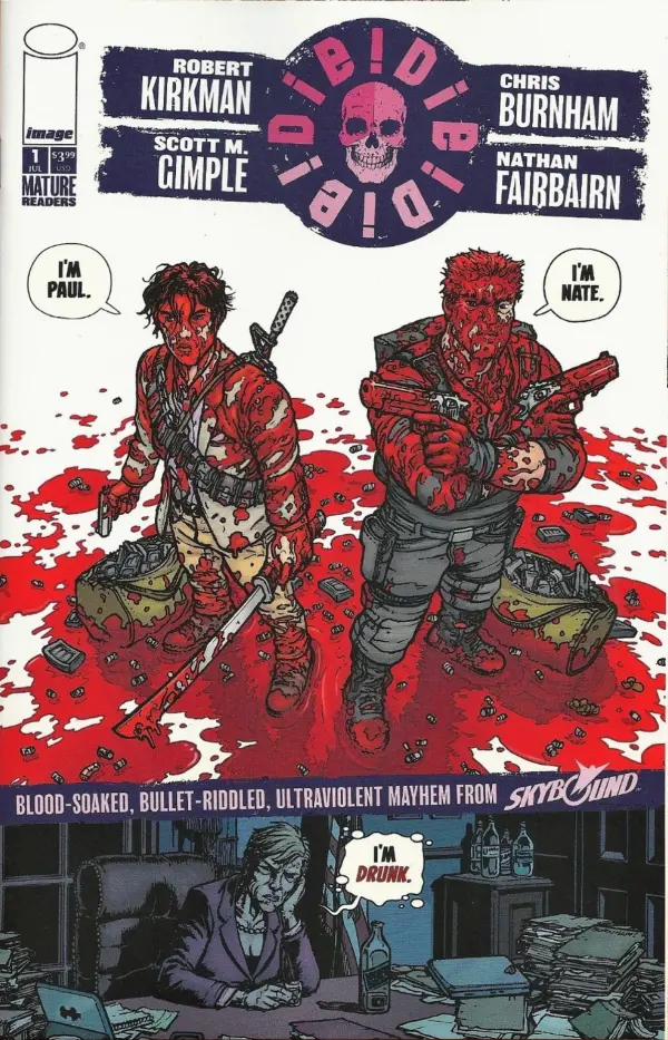Die! Die! Die! (Vol 1) #1 I'm Drunk Variant Edition Nm 1