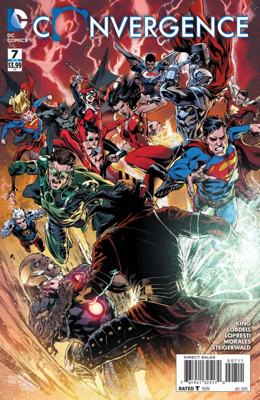 Convergence (Vol 1) #7 (Of 8) Vf 1