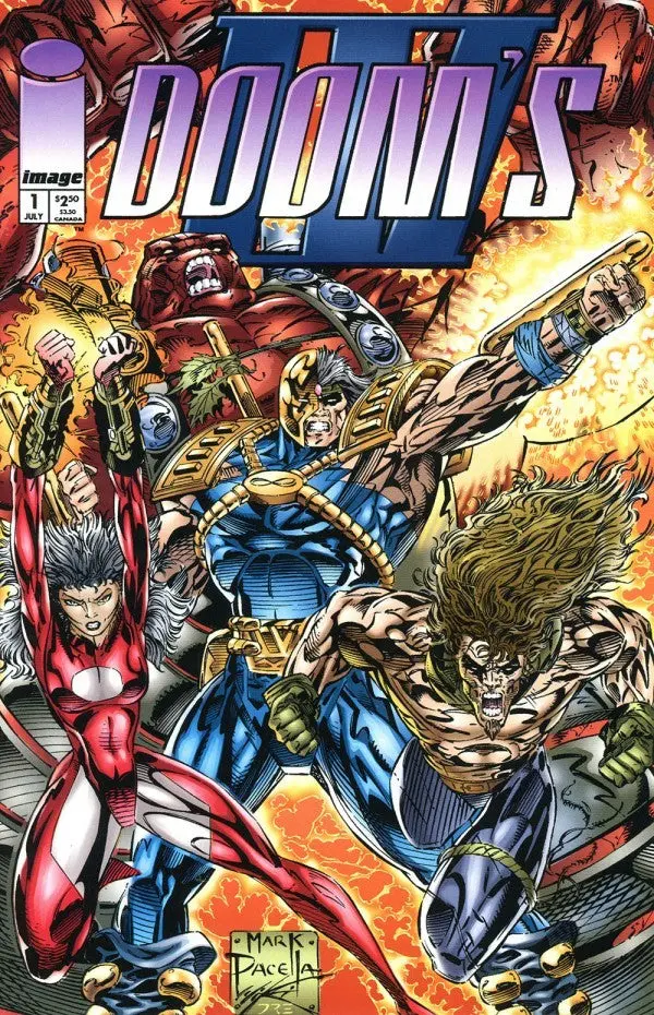 Doom's Iv (Vol 1) #1-4 Complete Set Vf 1