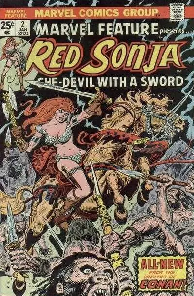 Marvel Feature Presents... Red Sonja (Vol 2) #2 Fn/Vf 1