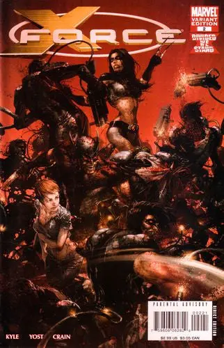 X-Force #2 Bloody Variant Nm 1