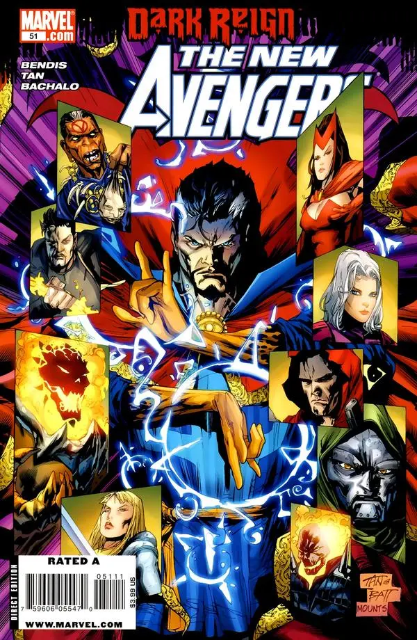 The New Avengers #51 (Vol 1) Nm 1
