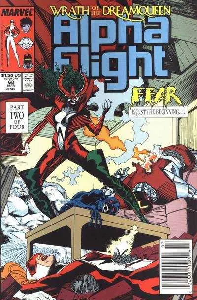 Alpha Flight (Vol 1) #68 Vf 1