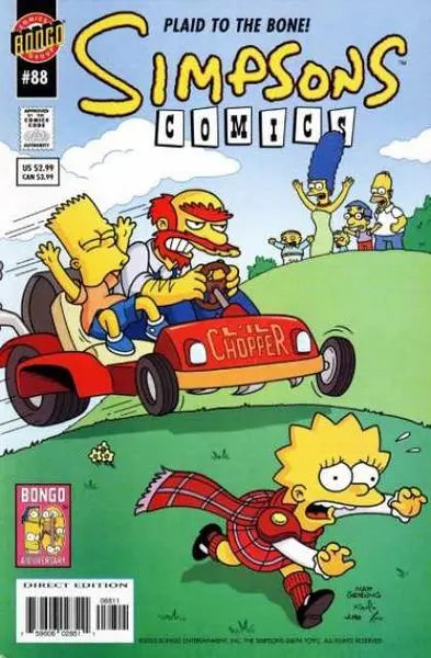 Simpsons Comics (Vol 1) #88 Vf 1