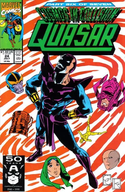 Quasar (Vol 1) #24 Vf 1