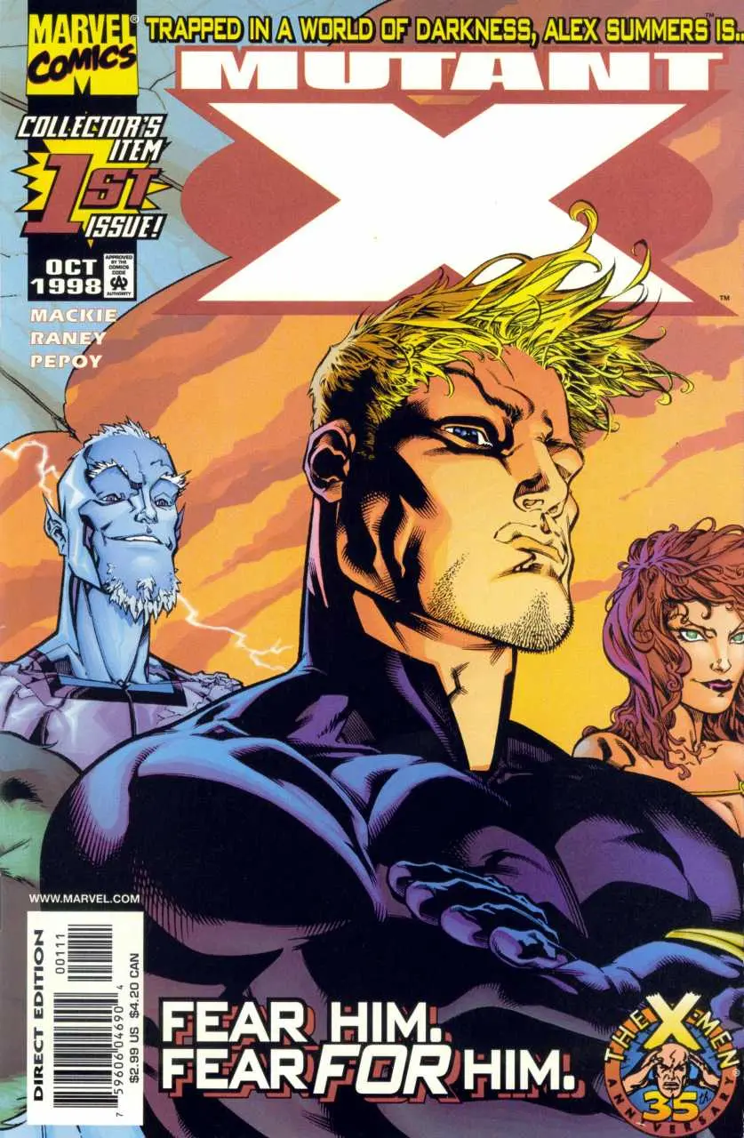 Mutant X (Vol 1) #1 Vf 1