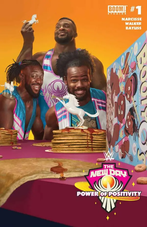 Wwe The New Day: Power Of Positivity (Vol 1) #1 Cover B Rahzzah Nm 1
