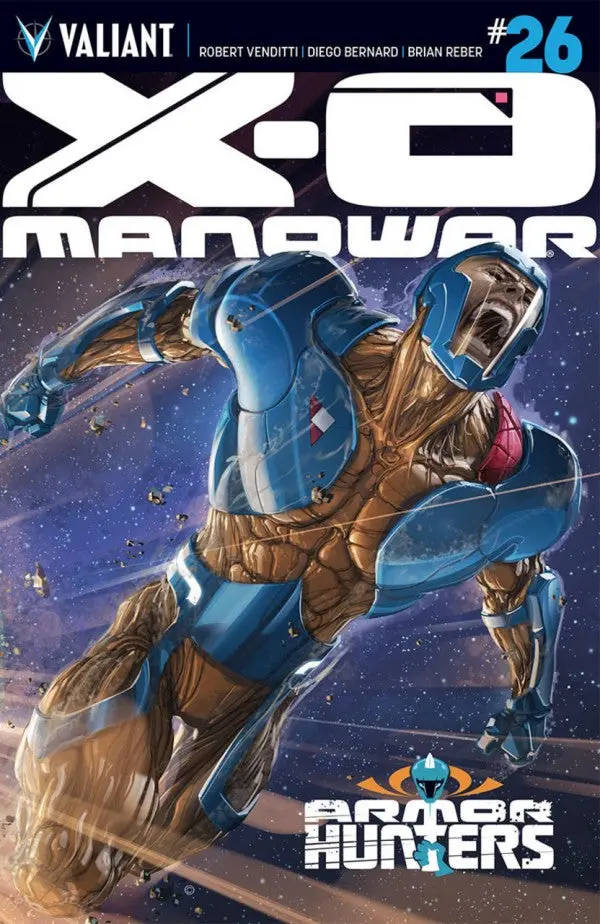 X-O Manowar (Vol 3) #26 Chromium Crain Cover Nm 1