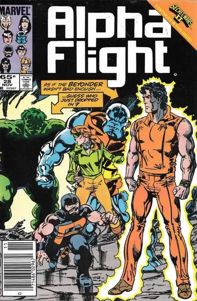 Alpha Flight (Vol 1) #28 Vf 1