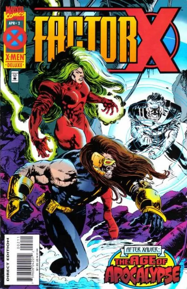 Factor-X (Vol 1) #1-4 Complete Set Nm 2