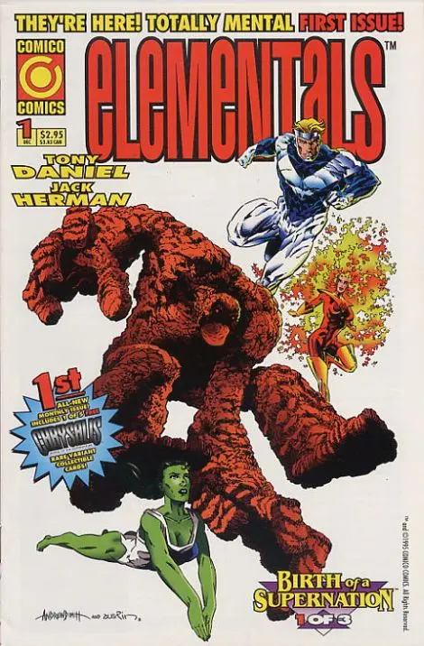 Elementals (Vol 3) #1 Polybagged Nm 1