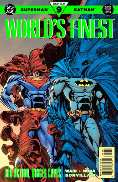 Batman/Superman: World's Finest (Vol 1) #9 Cover C Mario Foccillo & Pressy '90S Cover Month Card Stock Variant Nm 1