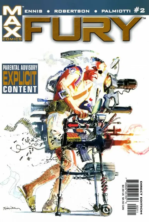 Fury (Vol 1) #2 Vf 1