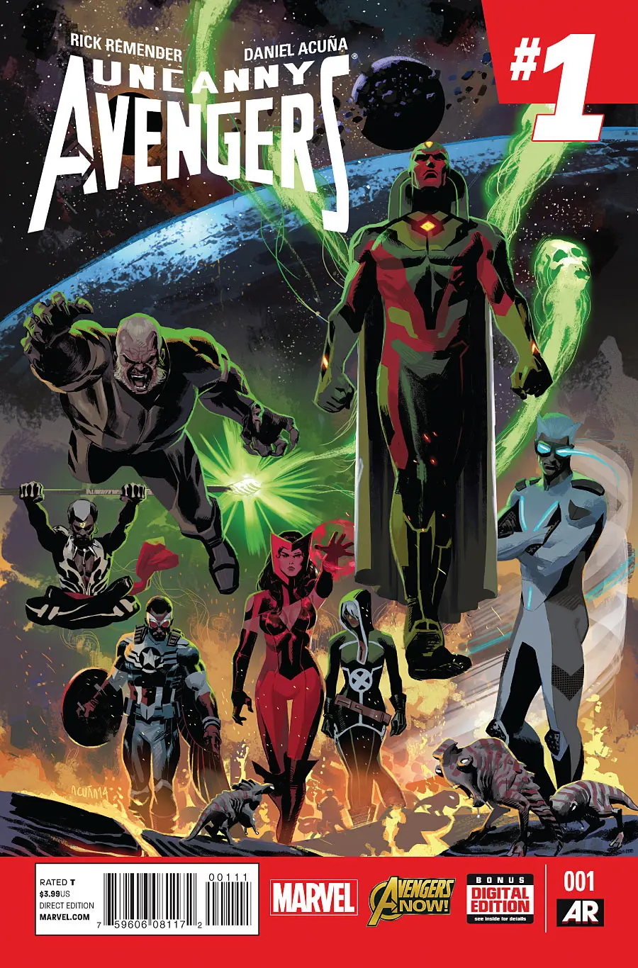Uncanny Avengers (Vol 2) #1 Vf 1