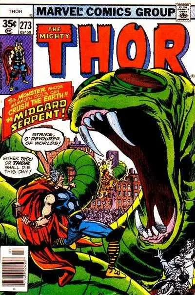 The Mighty Thor (Vol 1) #273 Vf 1