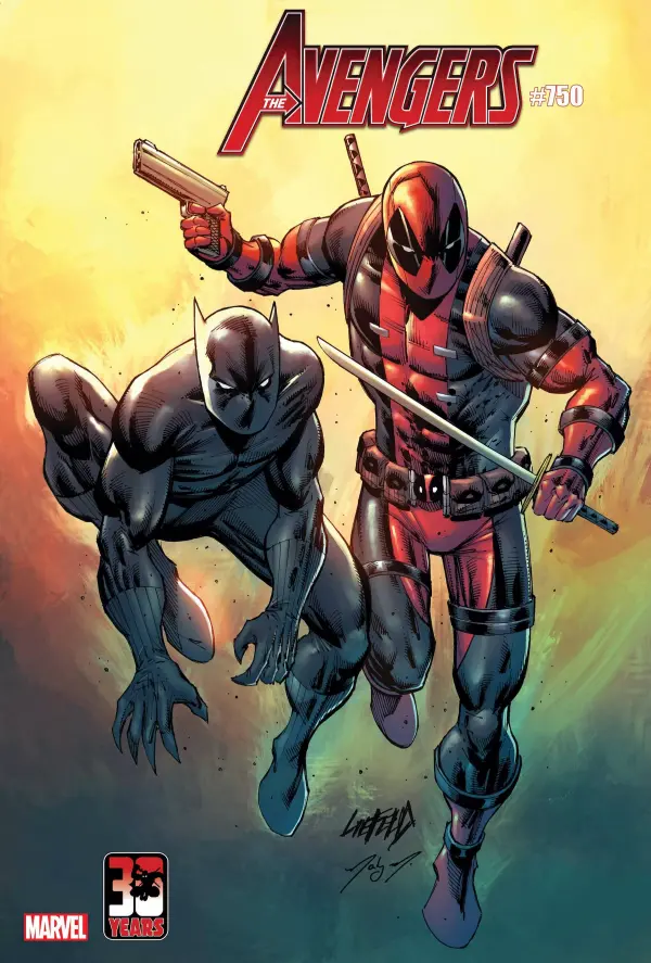 The Avengers (Vol 8) #50 Liefeld Deadpool 30Th Anniversary Variant Nm 1