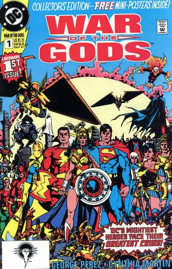 War Of The Gods (Vol 1) #1 Vf 1