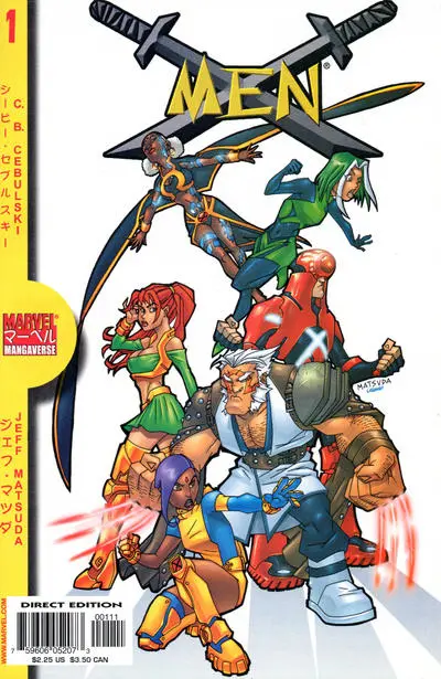 Marvel Mangaverse: X-Men #1 Nm 1