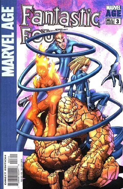 Marvel Age Fantastic Four #3 Nm 1