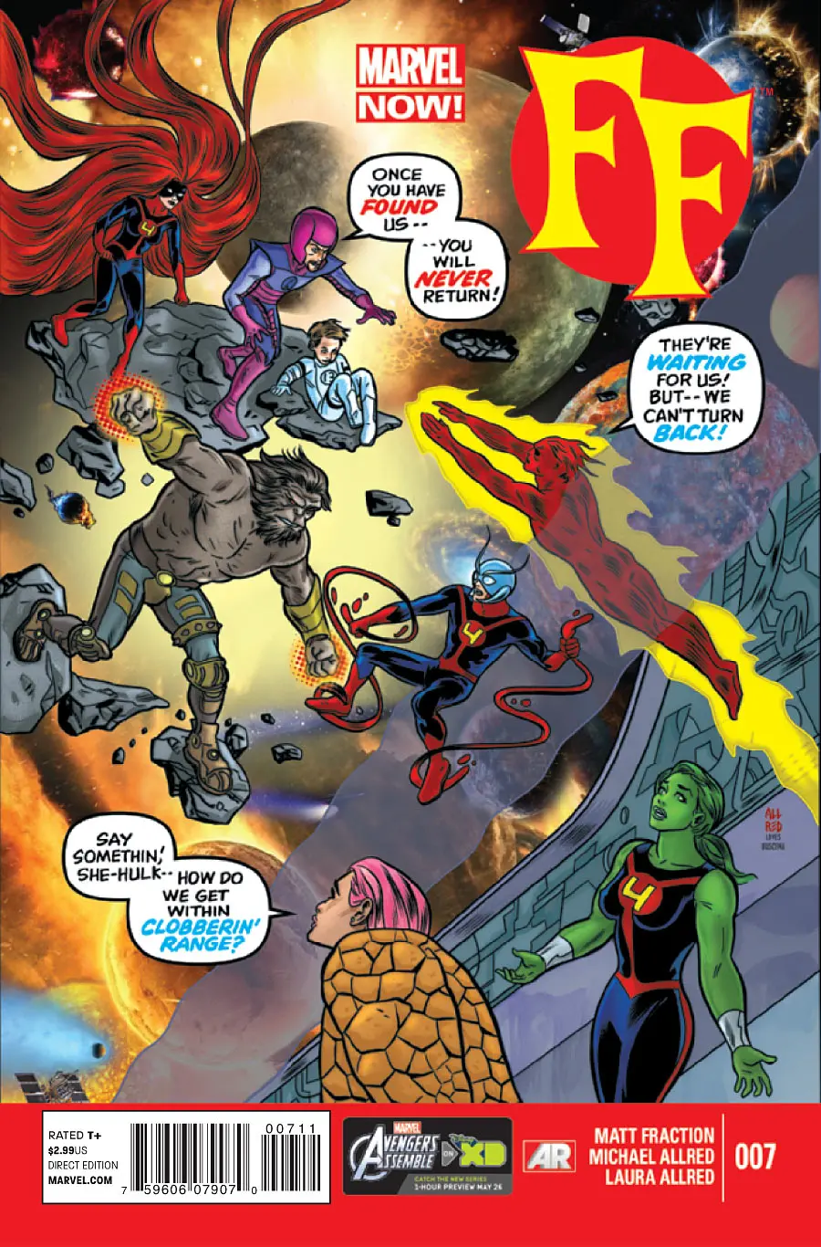 Ff (Vol 2) #7 Vf 1