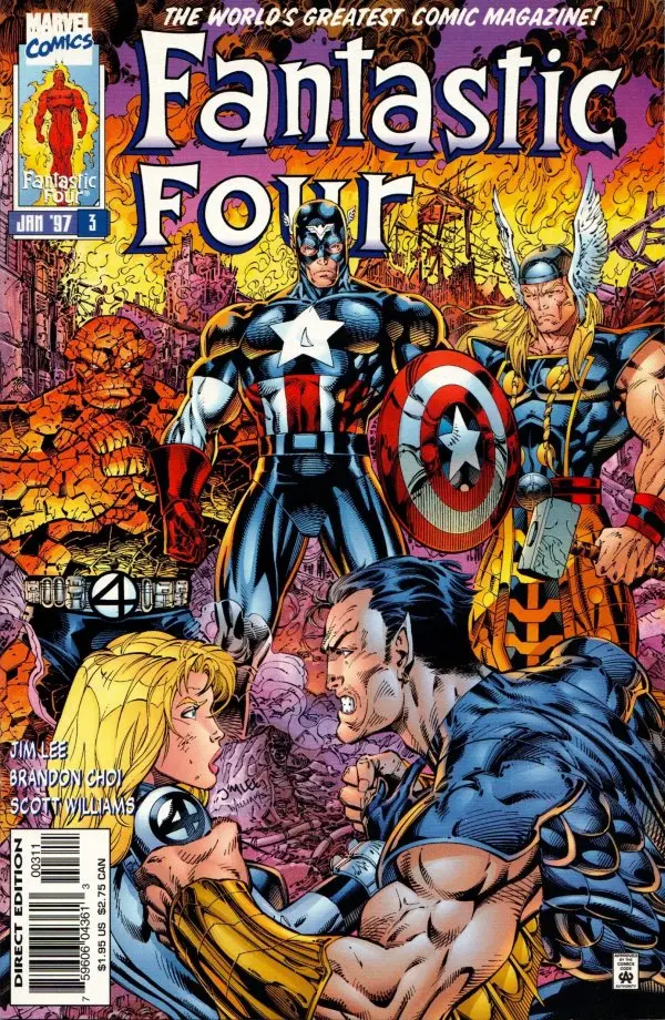 Fantastic Four (Vol 2) #3 Vf 1