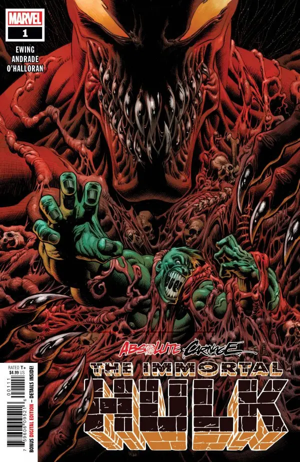 Absolute Carnage: The Immortal Hulk (Vol 1) #1 Nm 1